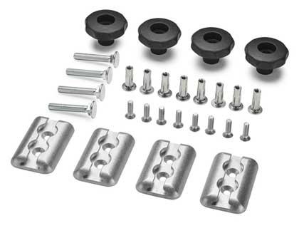 Zestaw instalacyjny dla wewnętrznego bagażnika dachowego